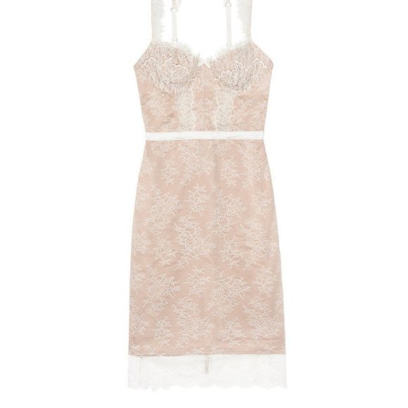 New VS Wicked Balconette Lace Slip Corset Dress - Picture 4 of 7
